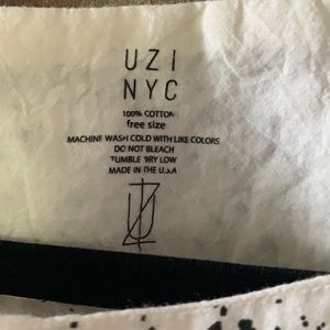 Uzi NYC Top Free Size New with Tags